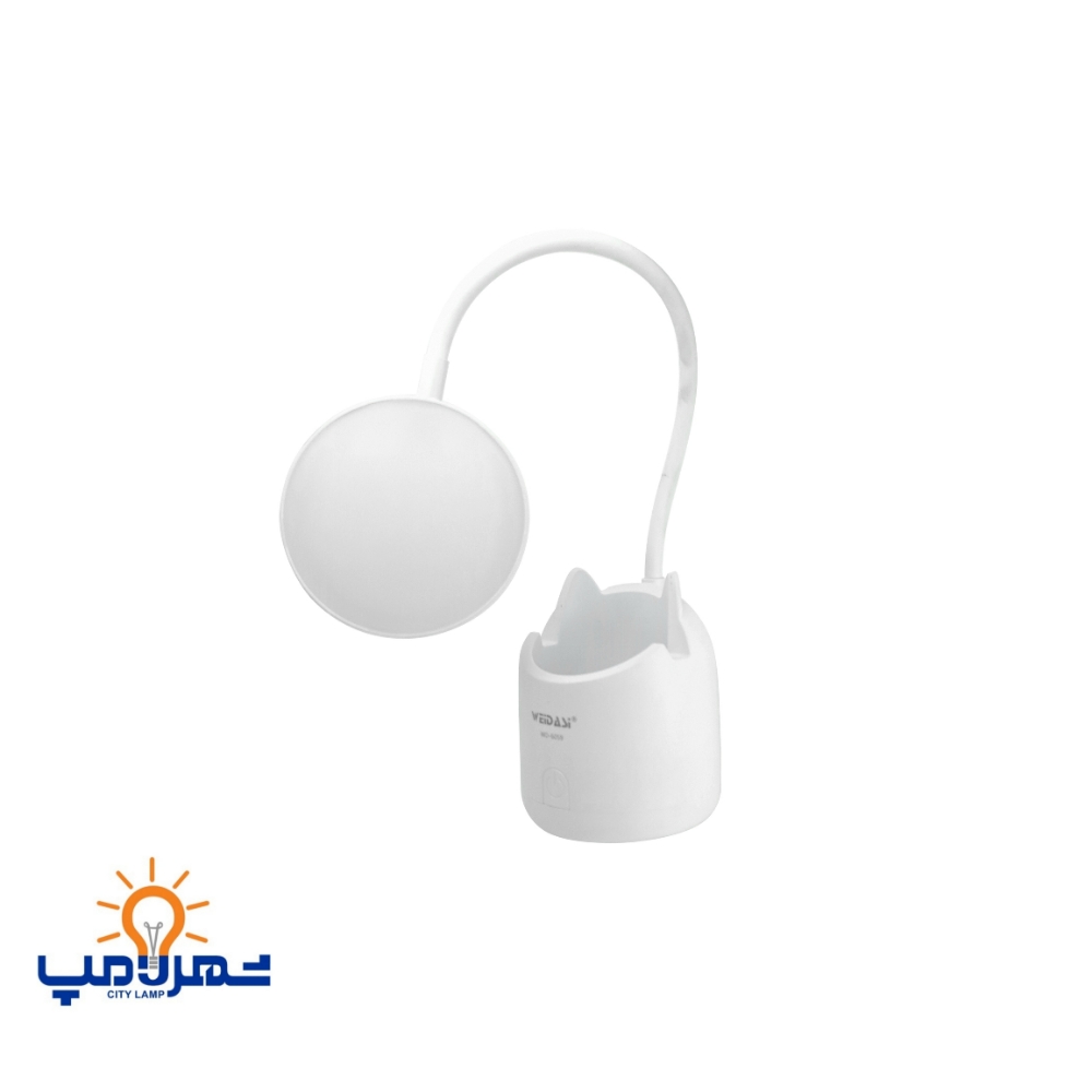 چراغ مطالعه شارژی لمسی مدل WD-6059 ویداسی