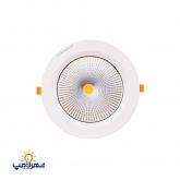 چراغ سیلندری 45 وات توکار گرد مدل 216R-R45 نمانور